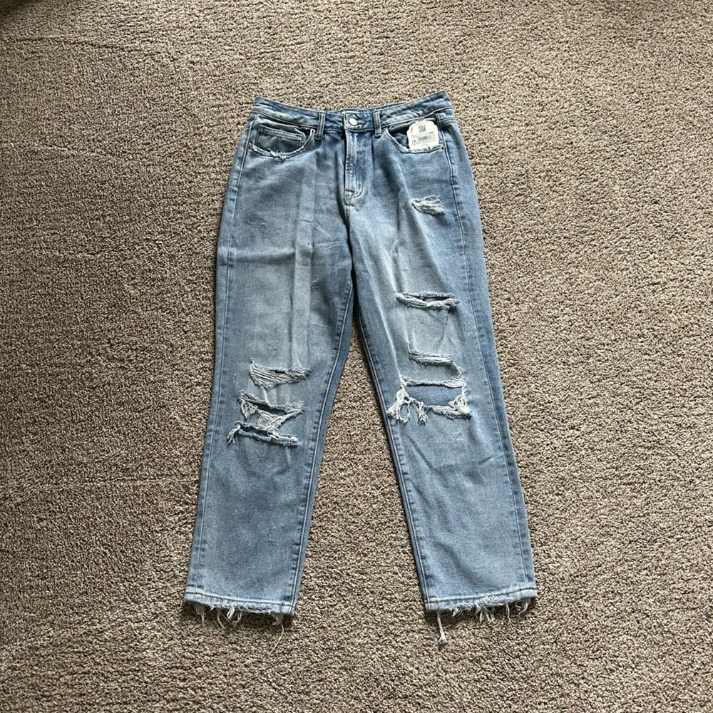 Altar’d State, distressed jeans.